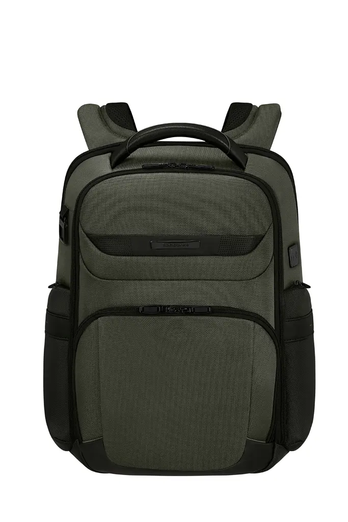 Рюкзак 15.6" Slim Samsonite PRO-DLX 6 GREEN 43х30х15 KM2*04018