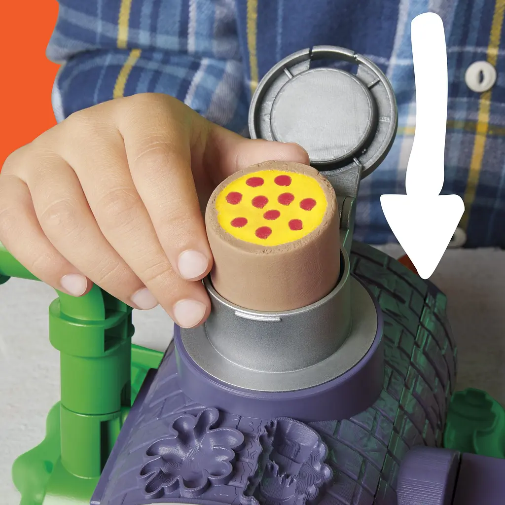  Набор для творчества Hasbro с лепочной массой Play-Doh Ракушки-ниндзя: Пицца-атака(G1829) - фото 10