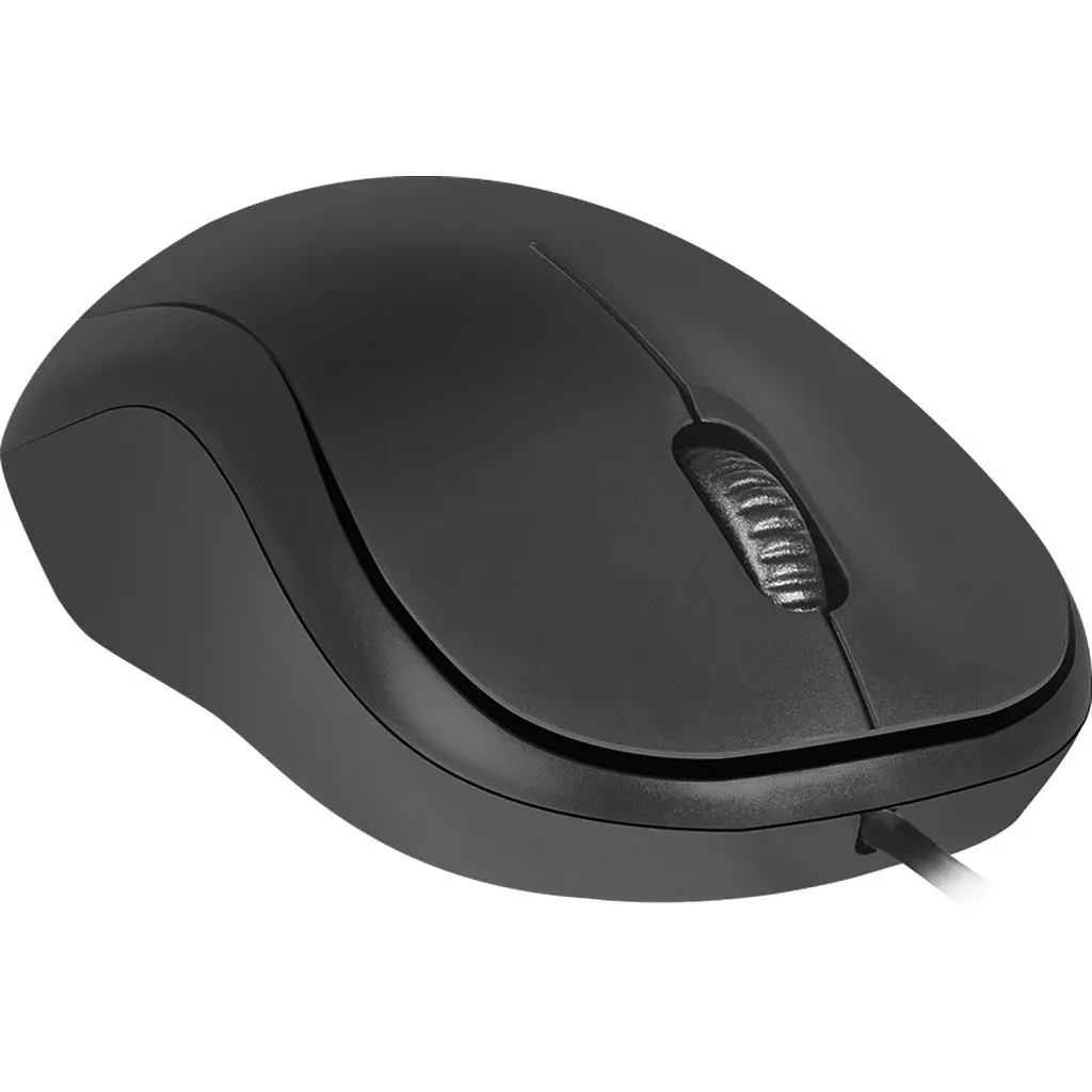 Мишка Defender Patch MS-759 Black (52759) - фото 3