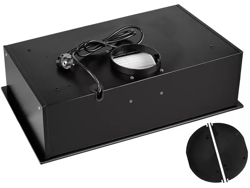 Вытяжка встроенная Perfelli NUOVA 6JWRBM NERO SILENZIO - фото 4