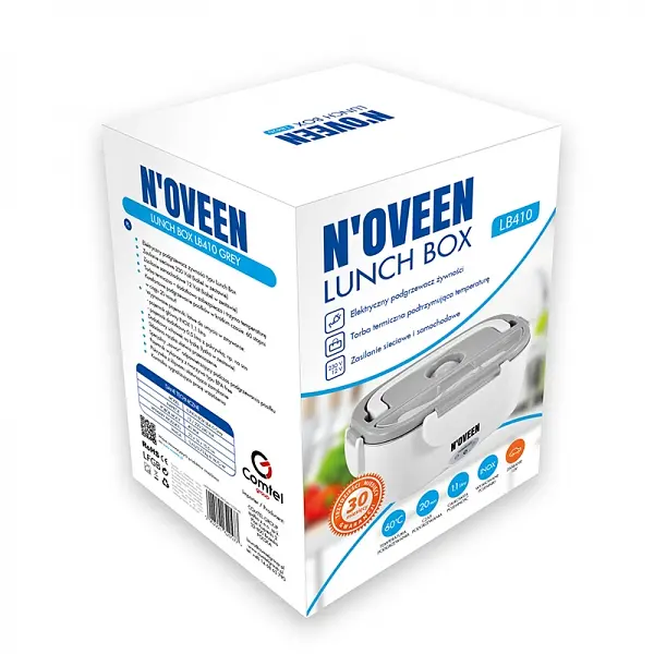 Ланч-бокс з підігрівом від 230В и 12В / 24В з термосумкою Noveen LB410 - фото 13
