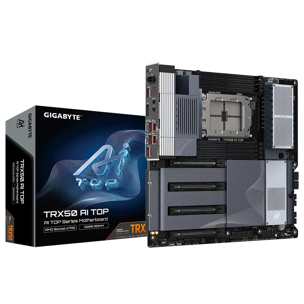 Материнська плата GIGABYTE TRX50 AI TOP (TRX50 AI TOP) (Socket TR5, AMD TRX50, EEB) - фото 5