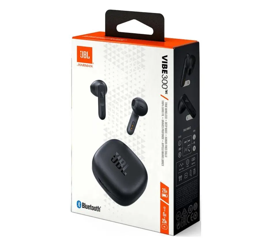 Навушники JBL Vibe 300 TWS Black - фото 6
