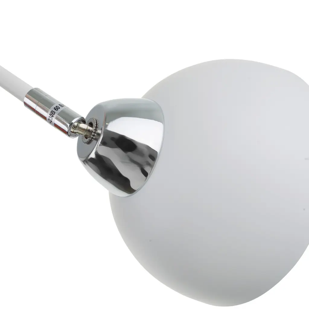 Люстра потолочная Brille в спальню Е27 60W WH/CH (BL-998C/3) - фото 3