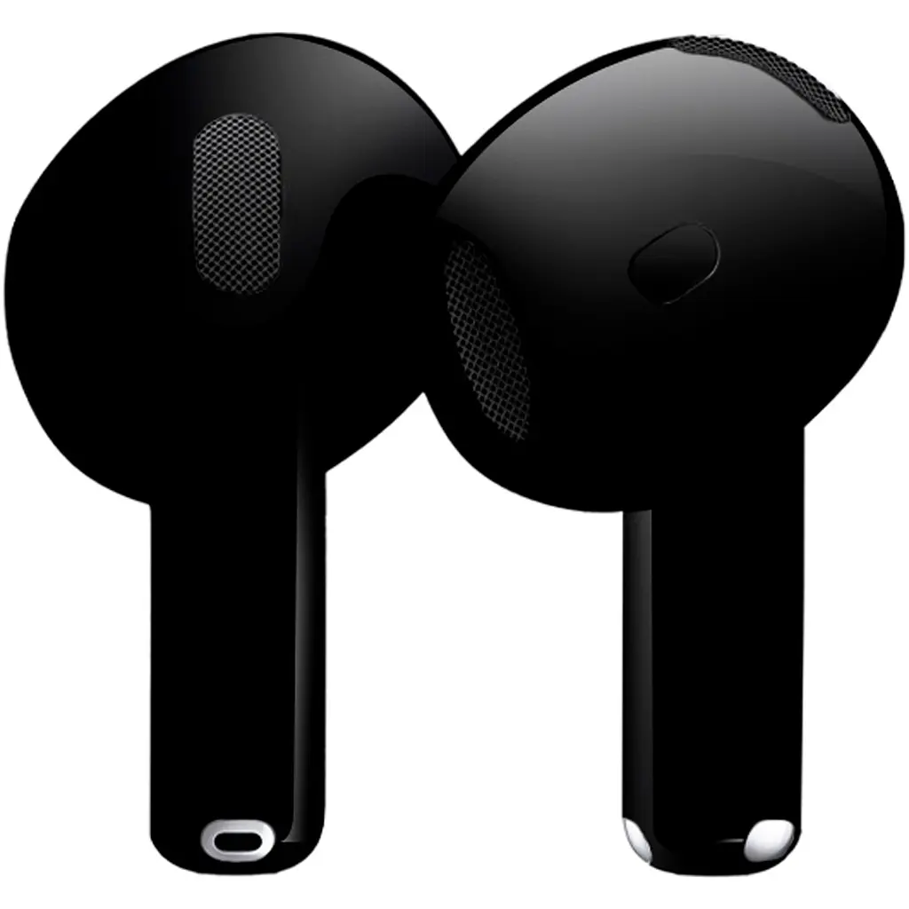 Навушники Apple AirPods 4 Black Gloss (MXP63) [118487] - фото 2