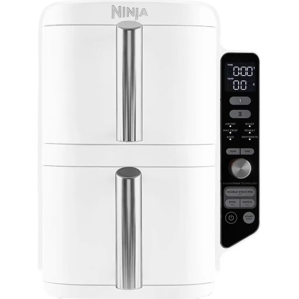 Мультипечь Ninja Double Stack XL 2-Level Air Fryer SL400EUWH [126262] - фото 2