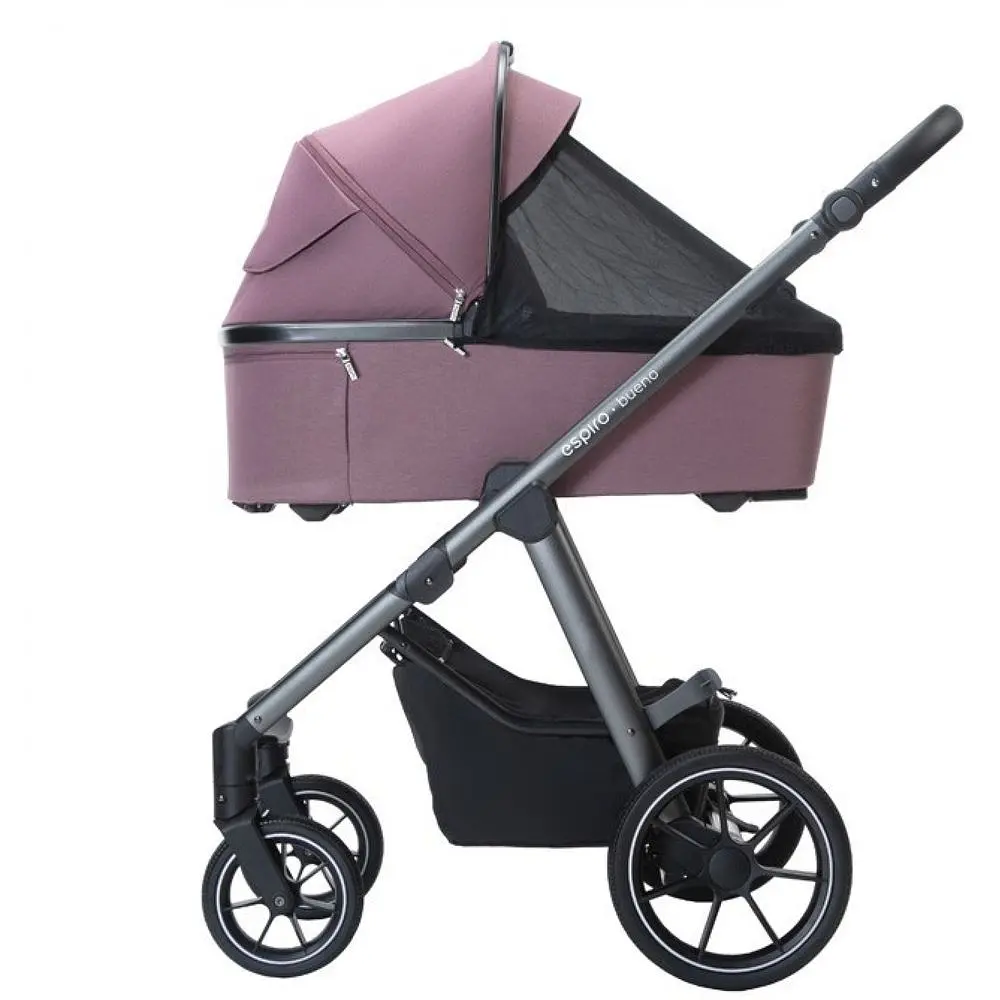 Коляска Espiro Bueno 2022 309 Charming Beige, універсальна 2 в 1, бежева (205132) - фото 8