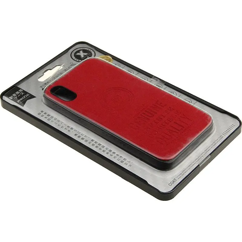 Чохол-накладка Remax Visa Series Apple iPhone X Red - фото 2