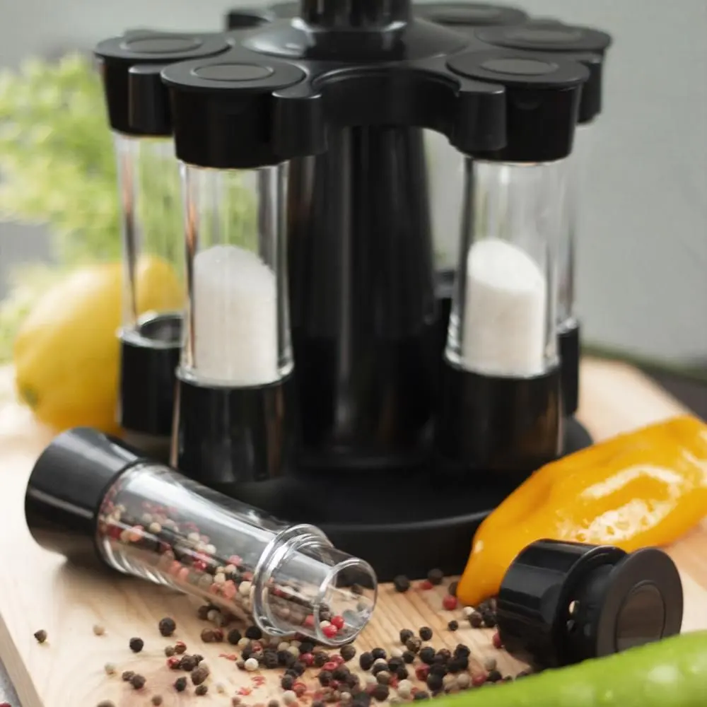 Набір ємностей для спецій Kamille 9 предметів (KM-7051) - фото 8