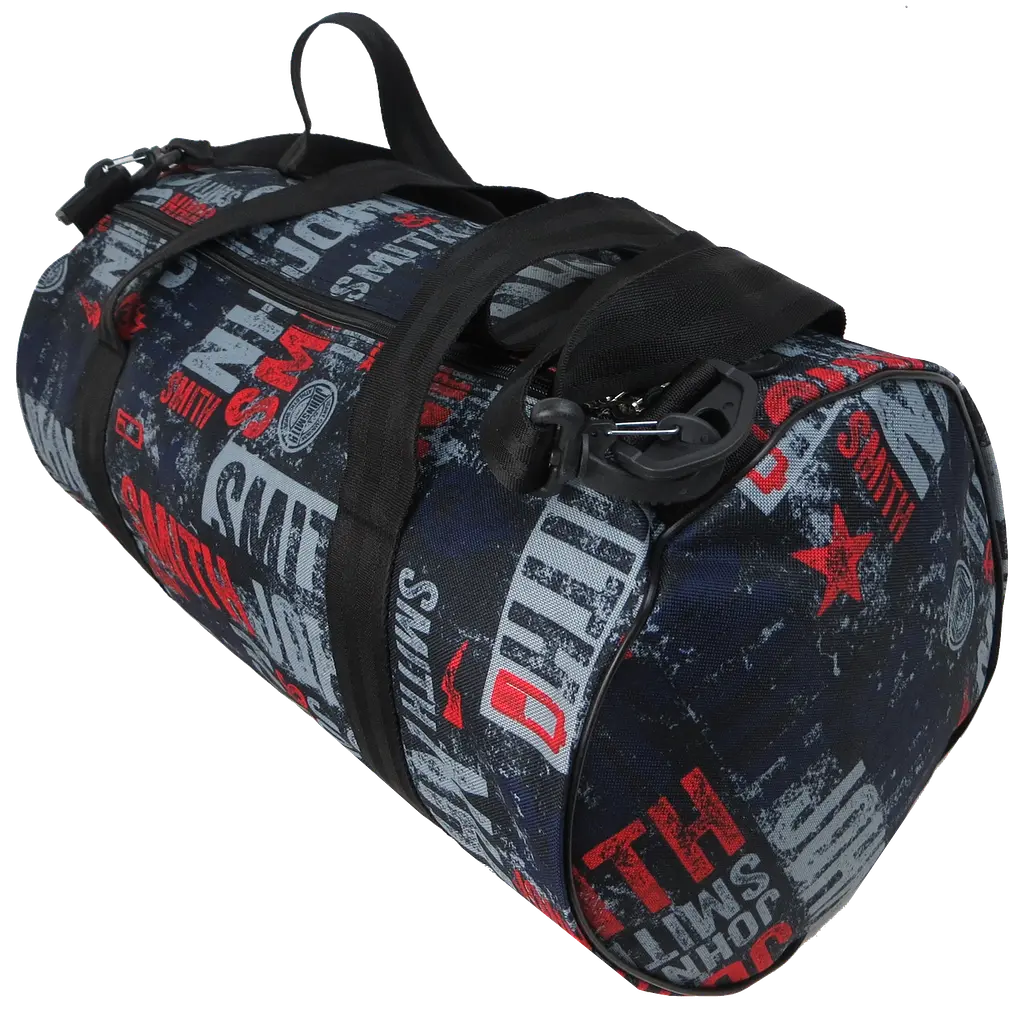 Спортивна сумка для тренувань 28L Wallaby Україна Чорна - фото 4