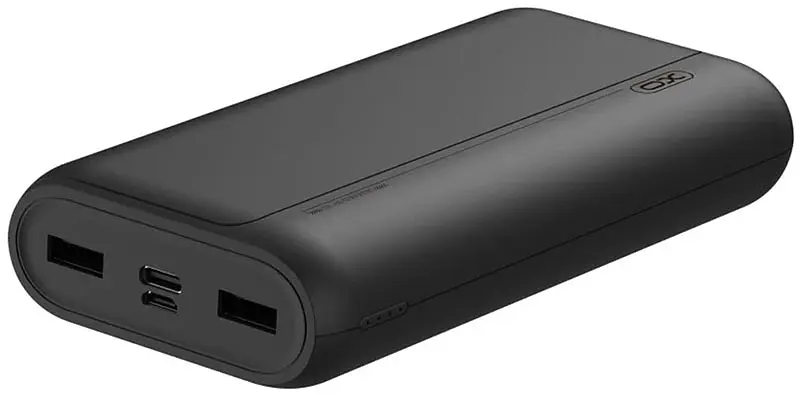 Портативна батарея XO PR122 20000 mAh Black - фото 2