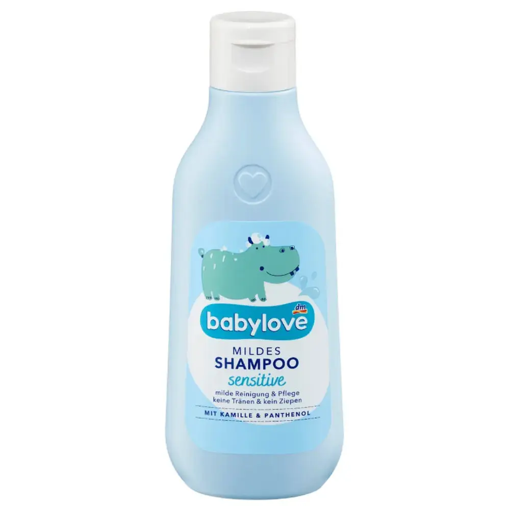 Дитячий шампунь Babylove Sensitive для чутливої шкіри, 250 мл