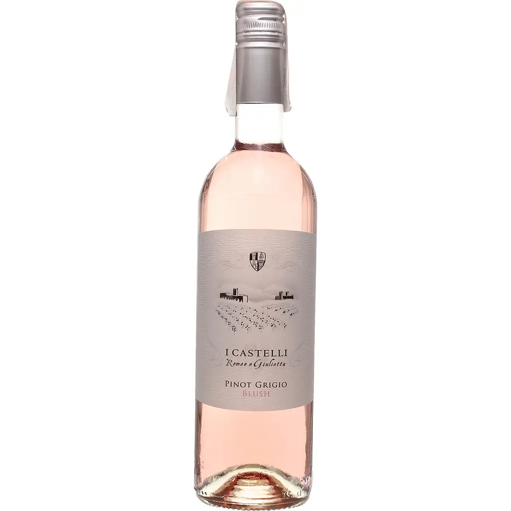 Вино I Castelli Pinot Grigio Blush розовое сухое 0.75 л  - фото 2