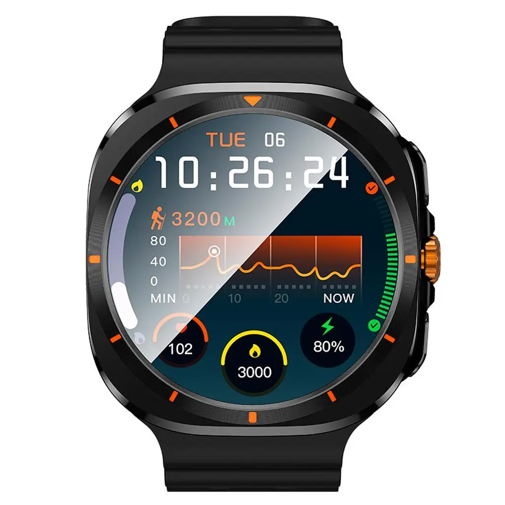 Смарт-часы Hoco Y29 Smart Sports Watch (call version) Black - фото 2