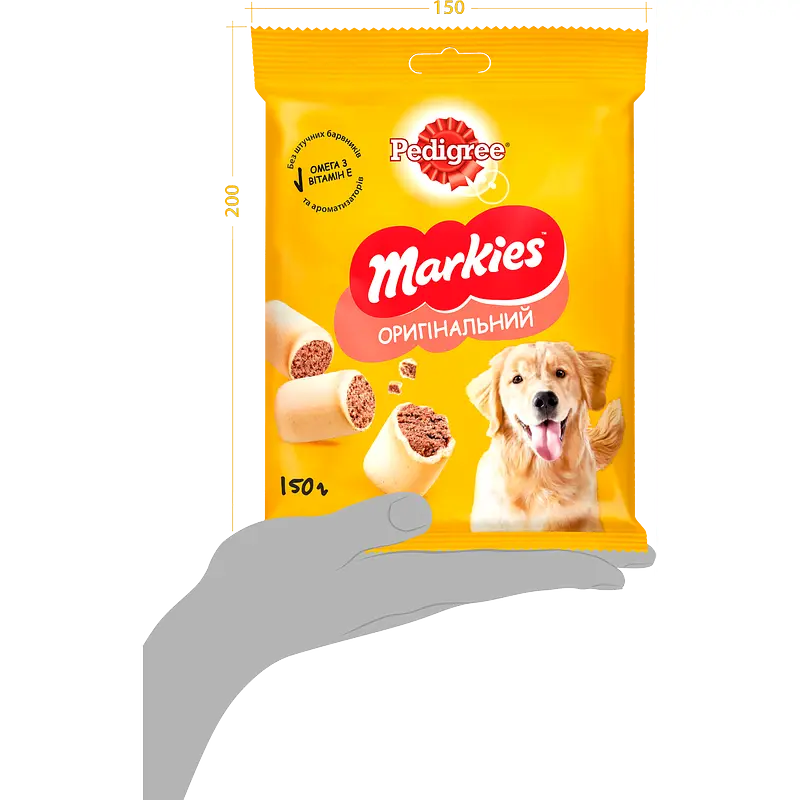 Ласощі для собак Pedigree Markies 150 г - фото 8