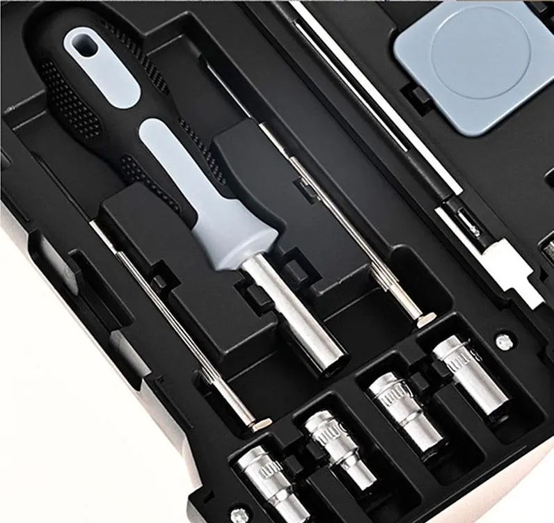 Набір інструментів Xiaomi Jiuxun Portable Lamp Tool Set 18шт [85755] - фото 2