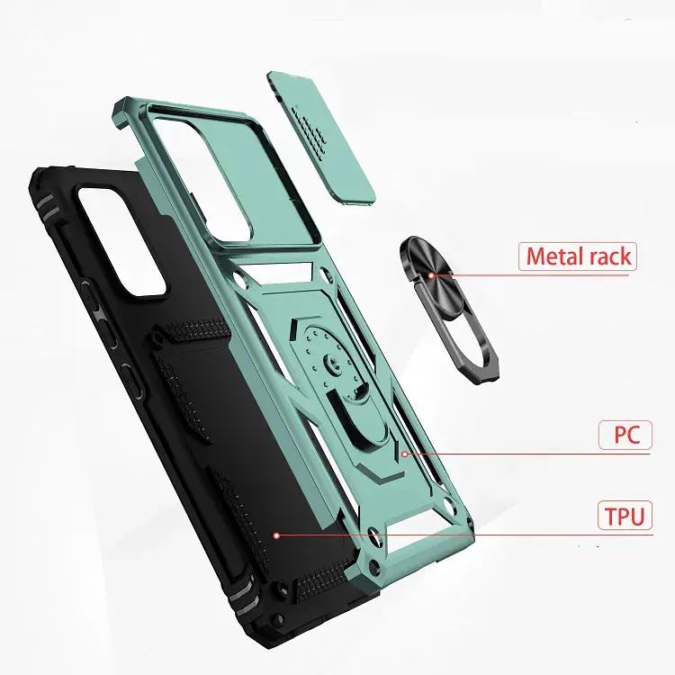 Панель BeCover Military для Samsung Galaxy A13 5G SM-A136 / A04s SM-A047 Dark Green (708213) - фото 5