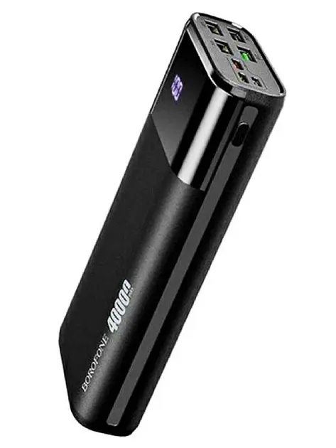 Универсальная мобильная батарея Power Bank Borofone DBT01 PD 40000mAh PD18W+QC3.0 (Черный) - фото 3