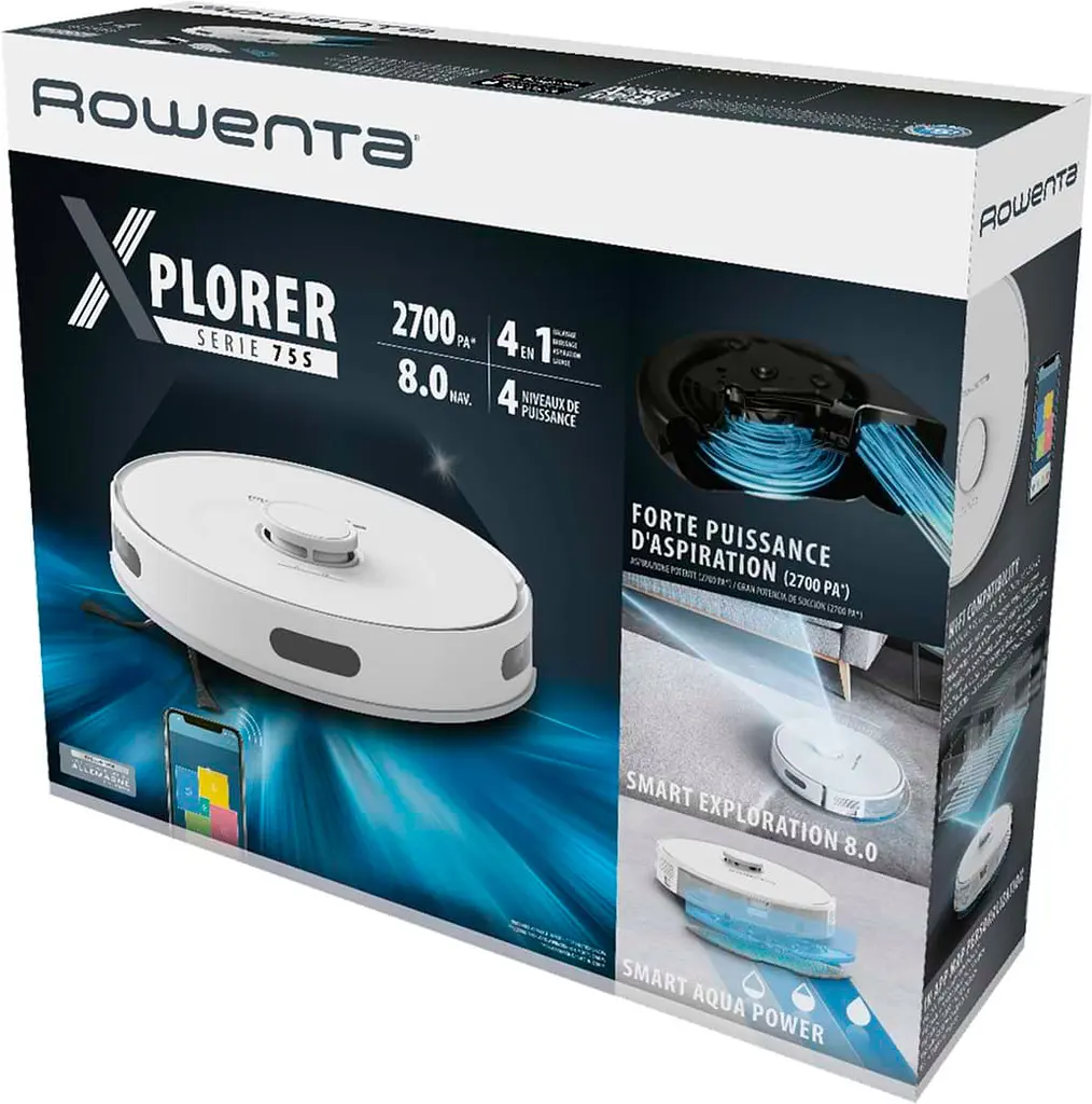 Робот-пылесос Rowenta X-Plorer Series 75 S (RR8567WH) [82084] - фото 5