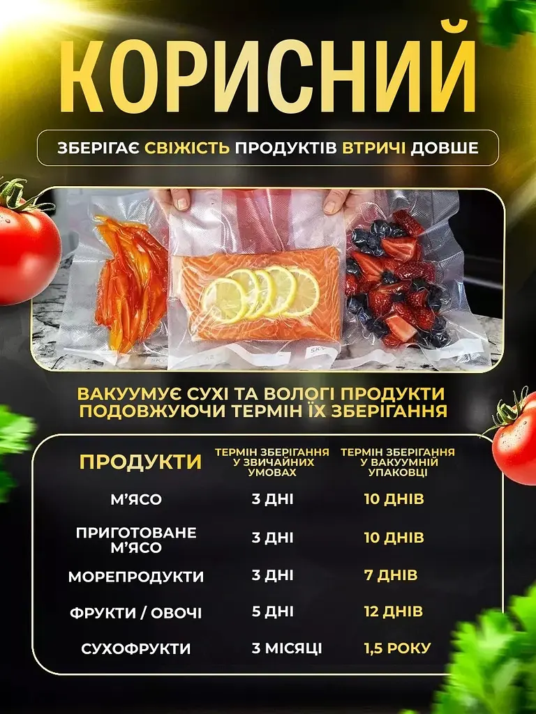 Вакуумний пакувальник - фото 4