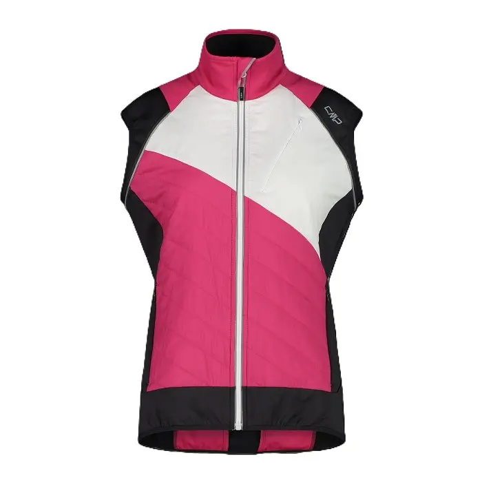 Куртка CMP Women's Hybrid Jacket with Removable Sleeves Fucsia XXS (1097-30A2276-B870 34) - фото 4