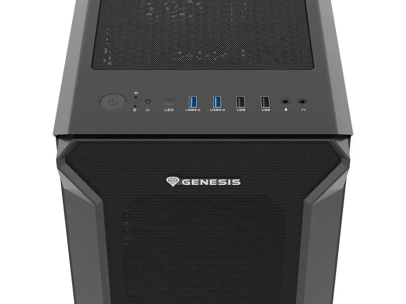 Корпус Genesis IRID 505F Black (NPC-1997) - фото 7