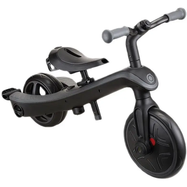 Велосипед триколісний Globber Explorer Trike Deluxe Play 4 в 1 чорно-сірий (633-120) - фото 5