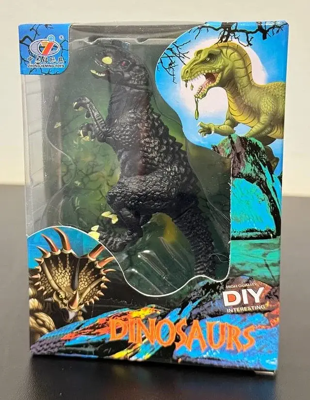 Фігурка Монолофозавр помаранчево-зелений, Dino Toys, твердий корпус - фото 6