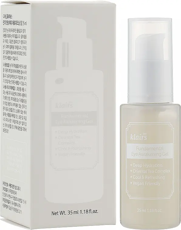 Гель для век против отеков Klairs Fundamental Eye Awakening Gel 35 мл - фото 2