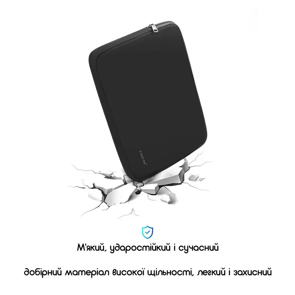 Чехол для ноутбука Tigernu T-A001L 15.6 Black - фото 4