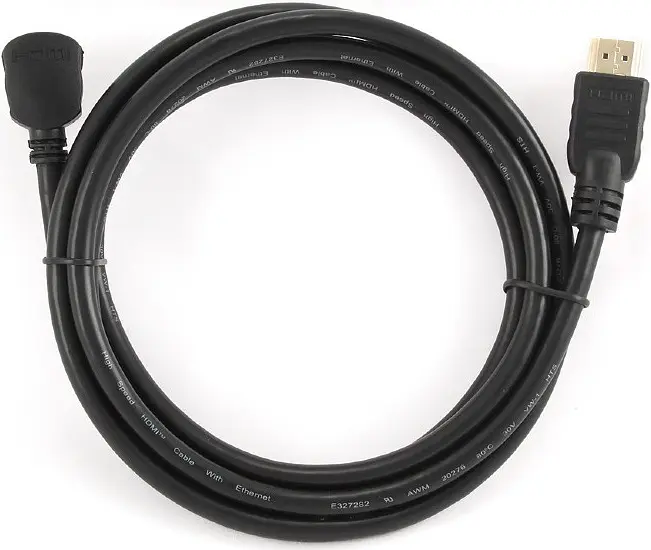 Кабель Cablexpert HDMI - HDMI 1.8м v1.4 кутова вилка (CC-HDMI490-6) - фото 2
