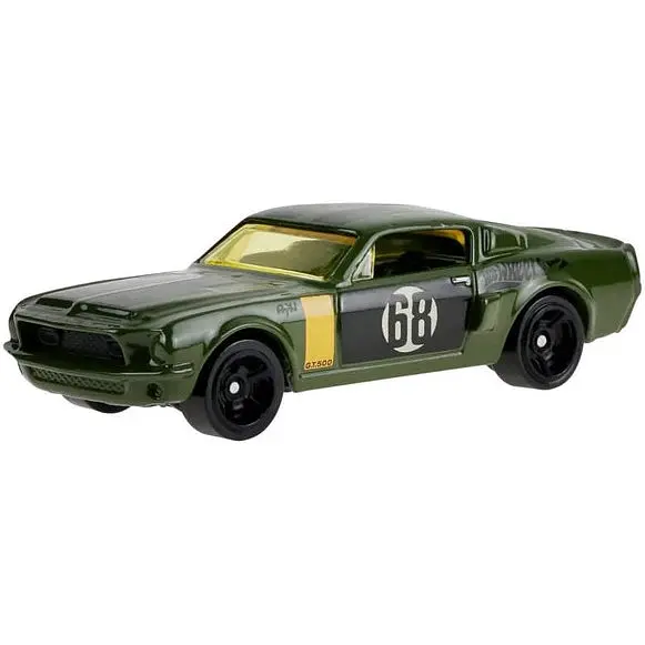 Базова машинка Hot Wheels HW Torque 68 Shelby GT500 хакі (5785) JJK24-N521    - фото 2