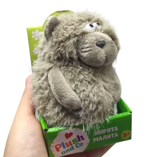 М’яка іграшка Plush and Co котик (рудий) 12 см - фото 2