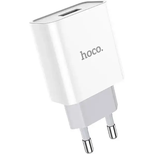 Зарядний мережевий пристрій Hoco C81A 2.1A 1USB - фото 4