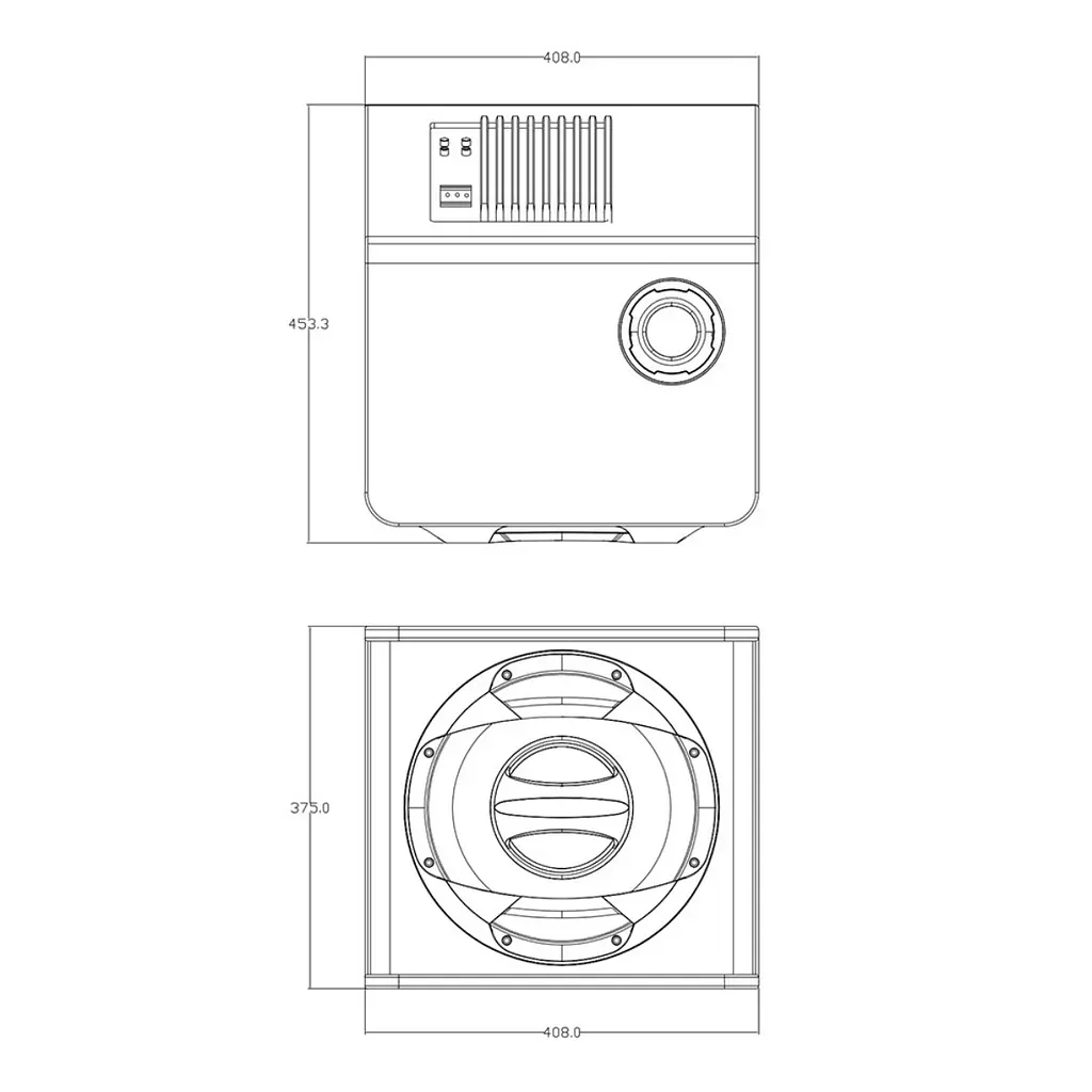 Сабвуфер Decker DSW-300 Decker (НФ-00005098) - фото 4