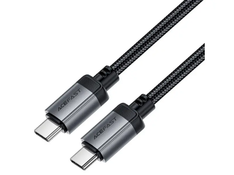 Кабель Acefast C20-03 USB-C to USB-C 60W 1.2м Black (6974316283775) - фото 3