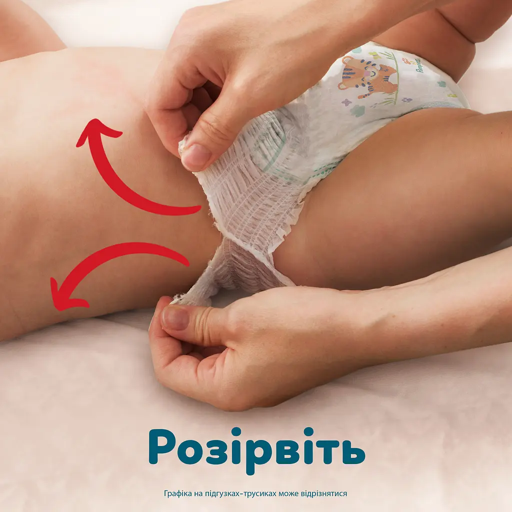 Підгузки-трусики Pampers Active Baby Pants Розмір 3 (6-11 кг) 62 шт. - фото 15