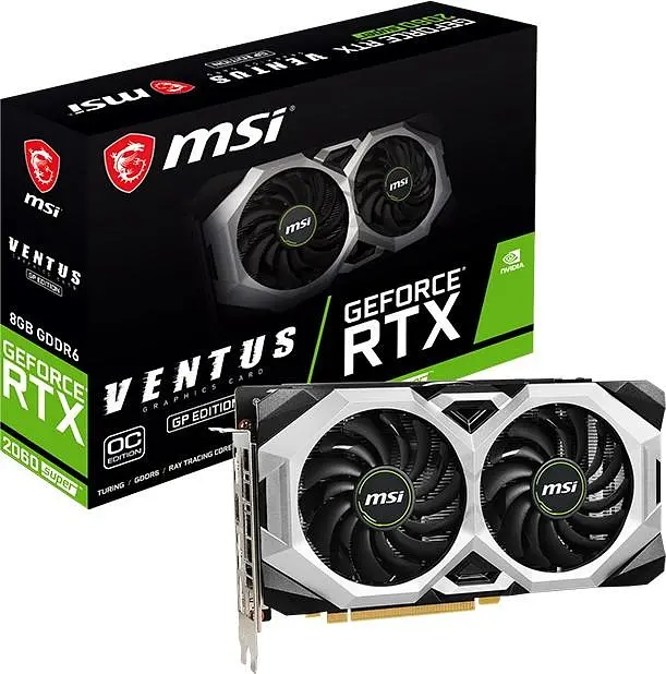 Відеокарта MSI RTX 2060 8Gb Super Ventus GP OC (GeForce RTX 2060 SUPER VENTUS GP OC) (GDDR6, 256 bit, PCI-E v3.0) Б/в - фото 5