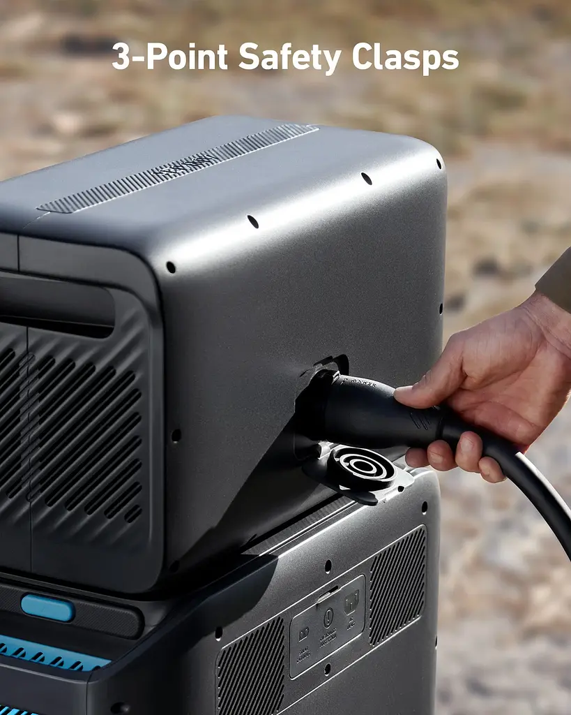 Додатковий акумулятор Anker 760 Portable Power Station Expansion Battery портативна батарея 2048Wh - фото 6