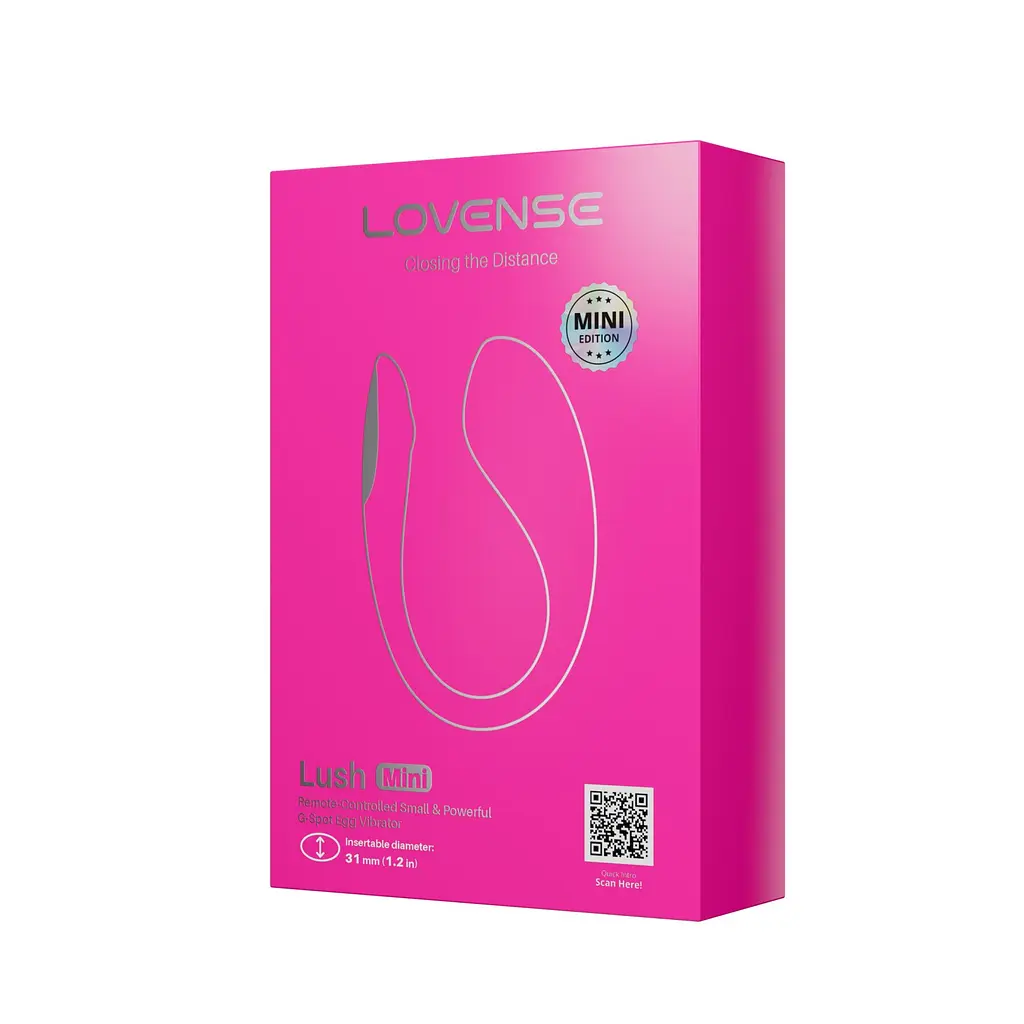 Міні смарт-віброяйце Lovense Lush Mini, зменшена версія Lovense Lush 4 - фото 8