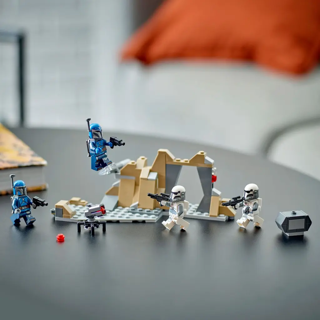 Конструктор LEGO Star Wars™ Боевой комплект «Засада на Мандалоре» 109 деталей (75373) - фото 3