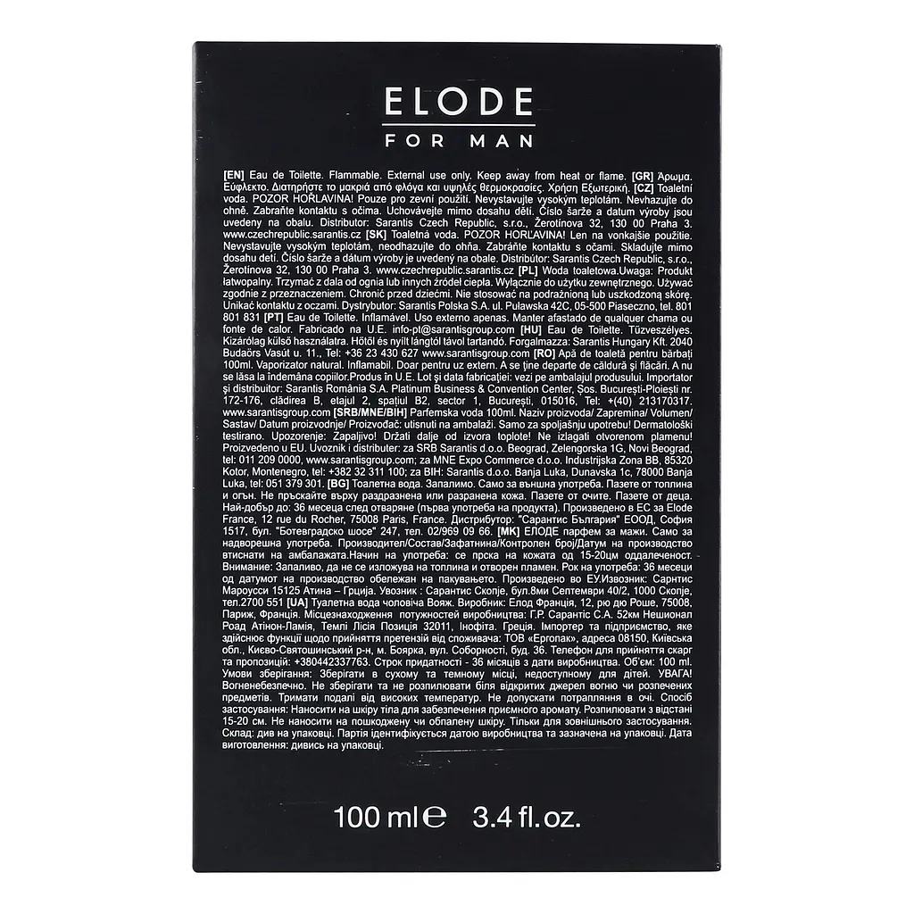 Туалетная вода для мужчин Elode Voyage, 100 мл - фото 4