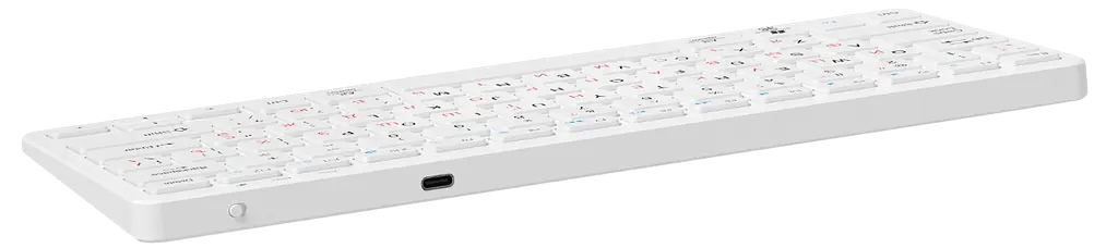 Клавіатура бездротова Maxxter KBW-C01S-UA Silver - фото 4