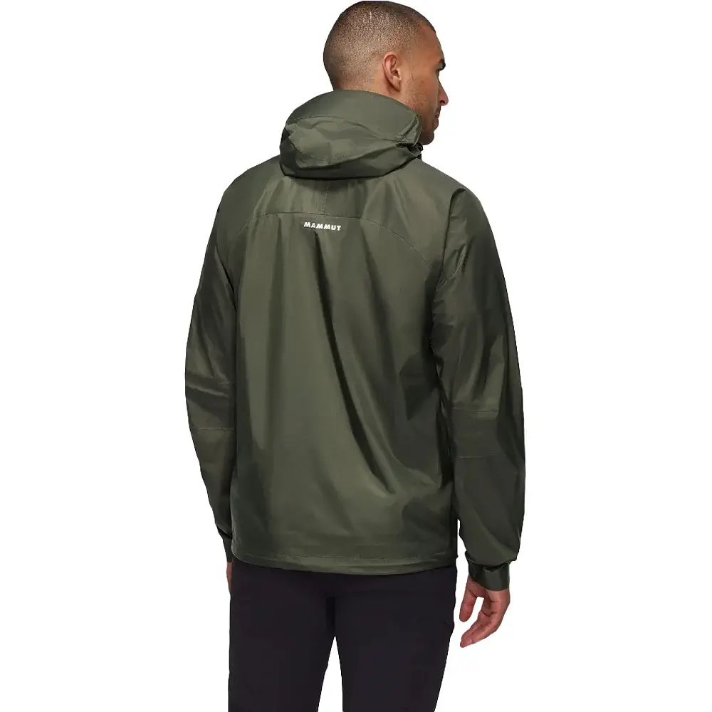 Куртка Mammut Microlayer 2.0 HS Hooded Jacket M L Dark marsh - фото 4
