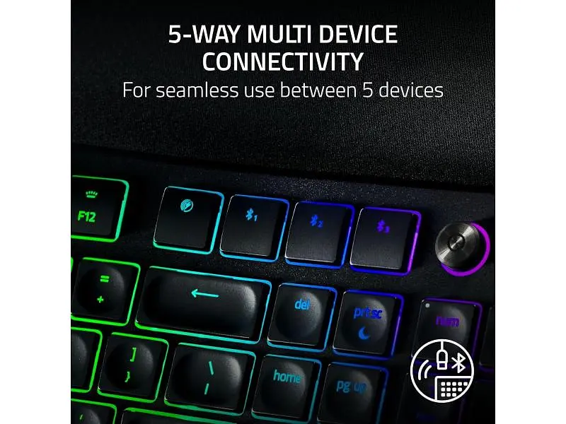 Клавіатура Razer Pro Type Ergo USB/WL/BT ENG (RZ03-05440100-R3M1) - фото 7