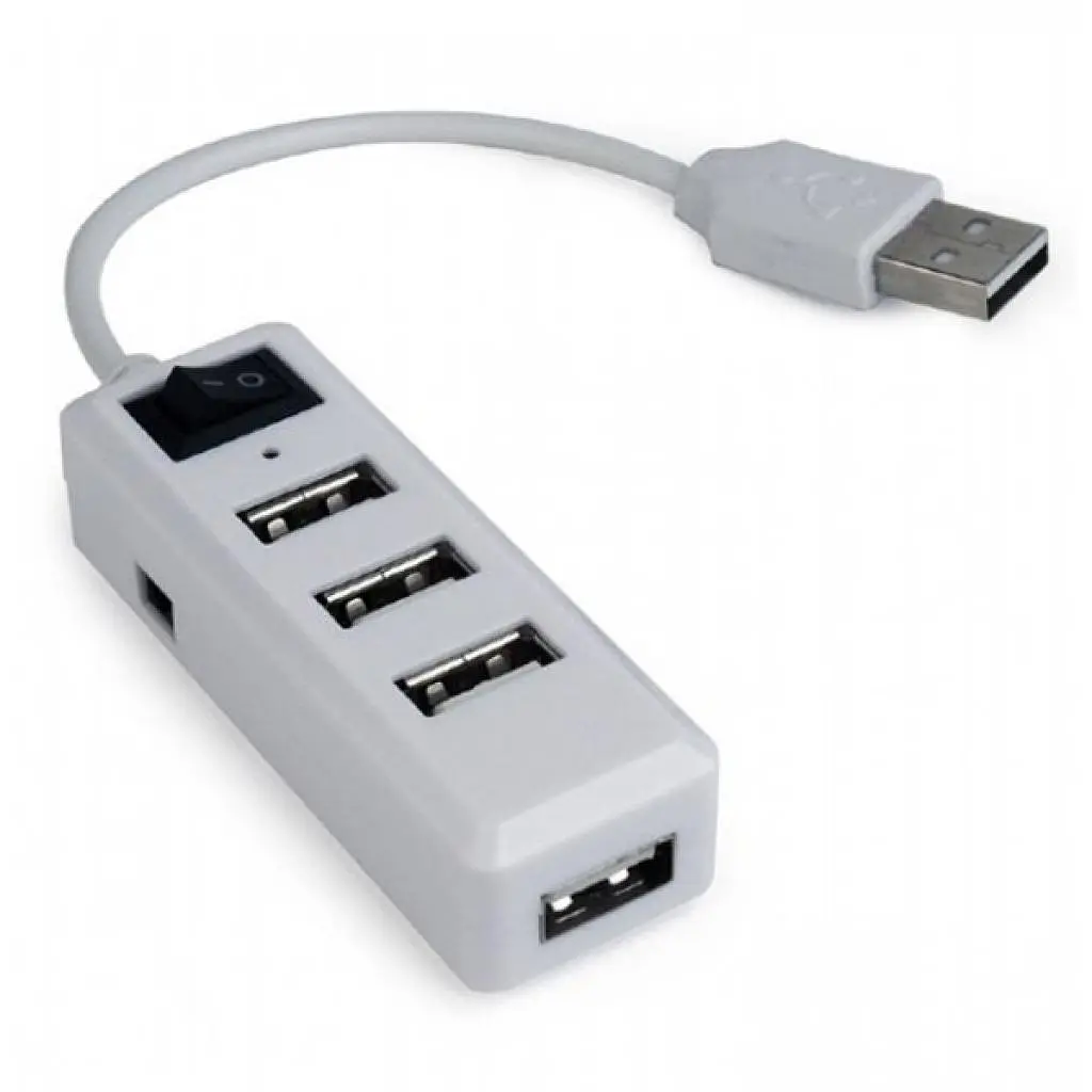 Концентратор 4 port USB 2.0 Gembird (UHB-U2P4-21) - фото 2