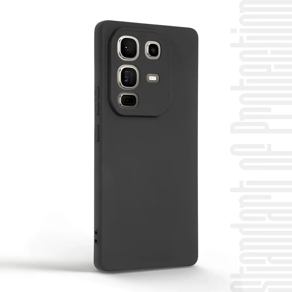 Чохол ArmorStandart Matte Slim Fit для Infinix Note 50 Pro 4G Camera cover Black - фото 2