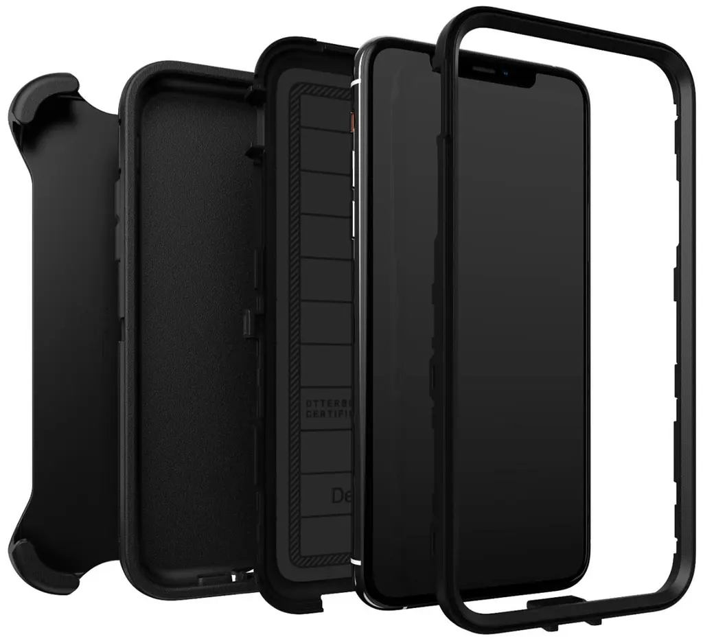 Чохол протиударний з кліпсою OtterBox Defender Pro 77-62625 для iPhone 11 Pro Max (6.5") Black - фото 4