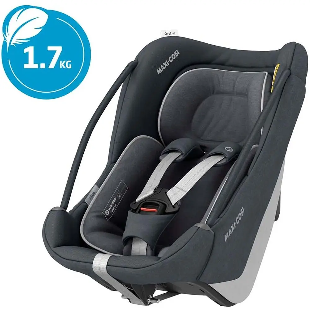 Автокресло Maxi-Cosi Coral 360 Essential Green, темно-зеленое (8559047110) - фото 17
