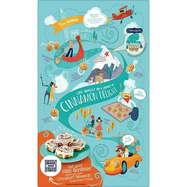 Сухий сніданок Kellogg's Cinnabon Original Cold Breakfast Cereal 394 g - фото 2